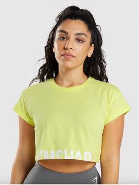 Gymshark Fraction Crop Top XL